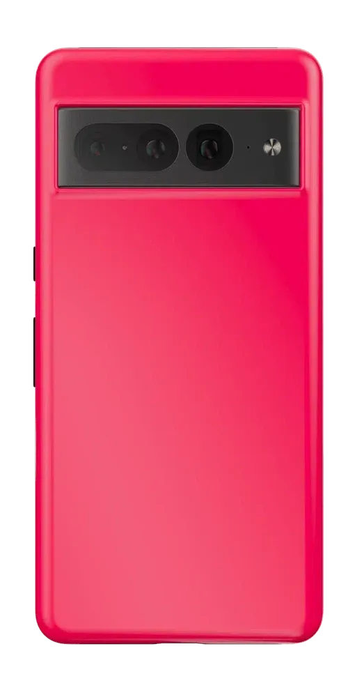 Think Pink | Solid Neon Pink Google Pixel Case