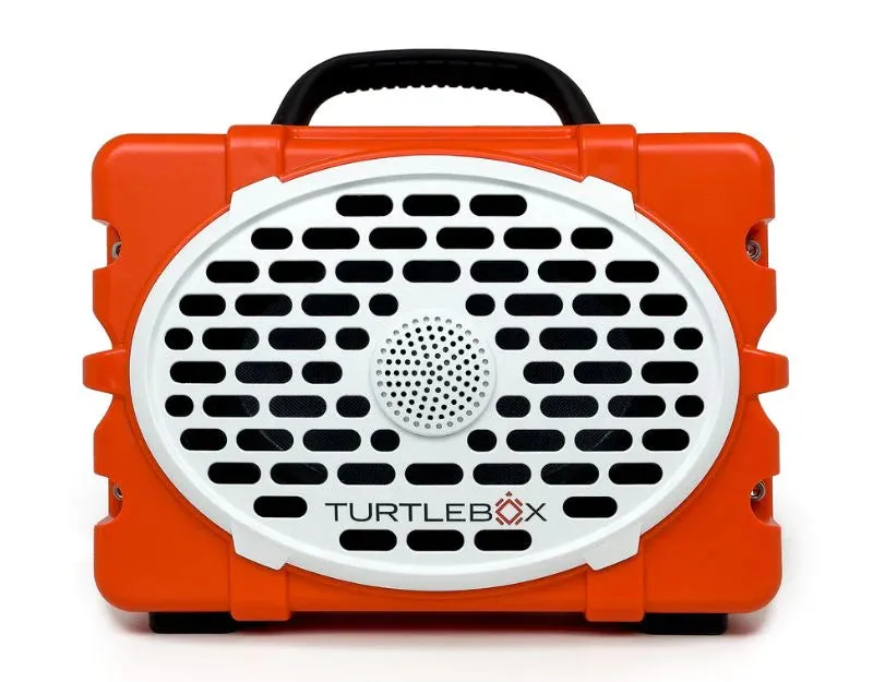 Turtlebox Outdoor Bluetooth Waterproof Gen 2 Portable Speaker in Orange