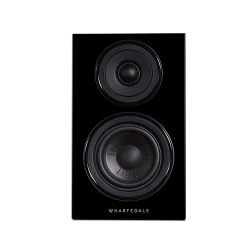 Wharfedale Diamond 12.0 Bookshelf speaker Compact 2 way with rear port (Pair) Black Oak