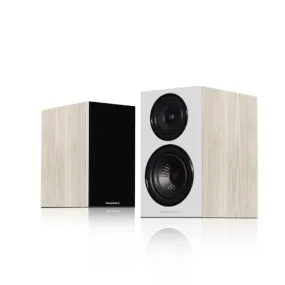 Wharfedale Diamond 12.0 Bookshelf speaker  Compact 2 way with rear port (Pair) Light Oak