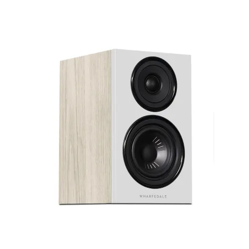 Wharfedale Diamond 12.0 Bookshelf speaker  Compact 2 way with rear port (Pair) Light Oak