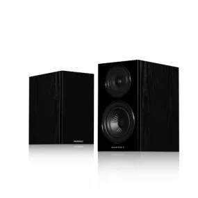 Wharfedale Diamond 12.1 Compact 2 way Standmount Bookshelf speaker (pair) Black Oak