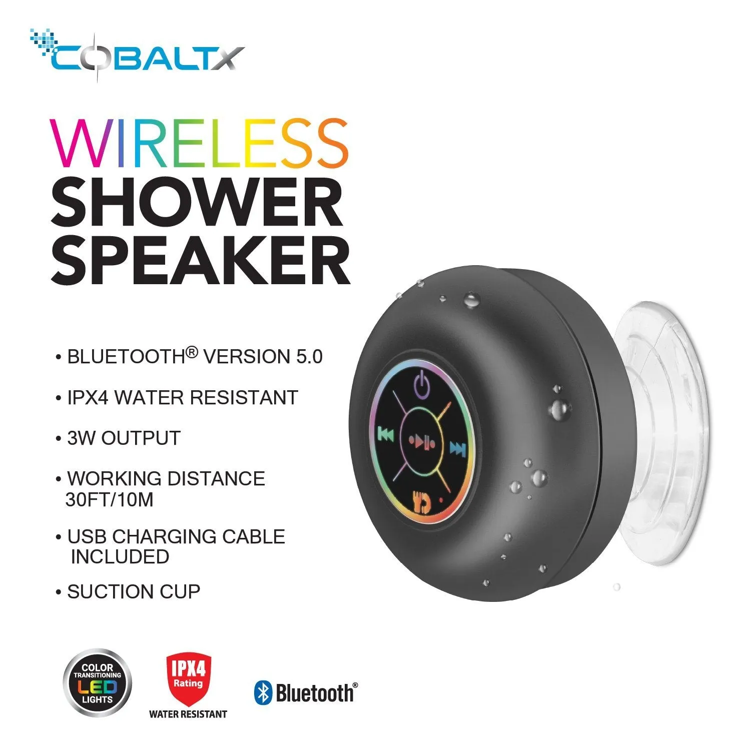 Wireless Shower Speaker